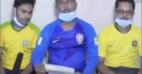 আর্জেন্টিনার সমর্থকদের সাথে  তর্কে জড়াবেন না বলে স্ট্যাম্পে স্বাক্ষর করলেন ব্রাজিল সমর্থক কলেজ ছাত্র