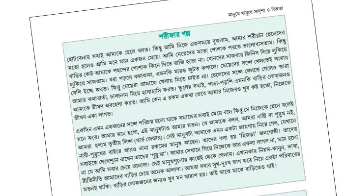 ‘শরীফ থেকে শরীফা’ গল্প পর্যালোচনায় ৫ সদস্যের কমিটি