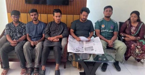 ছয়দিন পর ডিবি থেকে ছাড়া পেলেন ছয় সমন্বয়ক